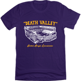 Death Valley - Baton Rogue, Louisiana purple T-shirt In The Clutch